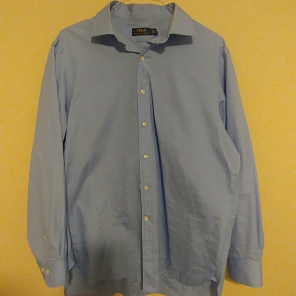 Mens Blue Ralph Lauren button down
